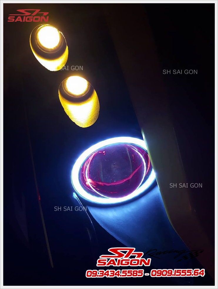 Shop SH Sài Gòn chuyên độ đèn mắt cú cực đẹp giá rẻ cho xe Honda Winner 150