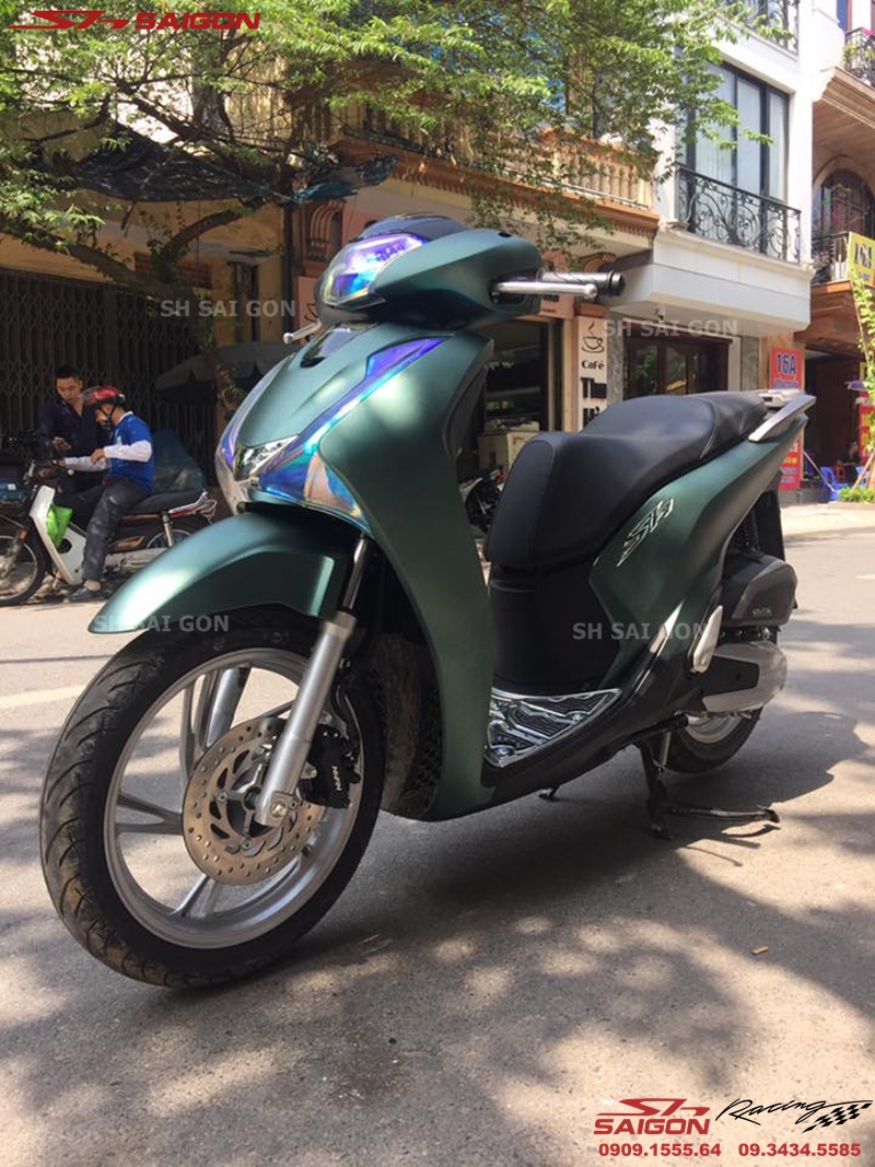 Vì sao nên sơn đổi màu xe sh vn 2017 2018 2019 tại Shop SH Sài Gòn